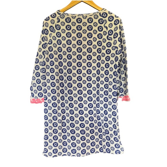 Vineyard Vines Navy and Hot Pink Tunic Top - Picture 2 of 5